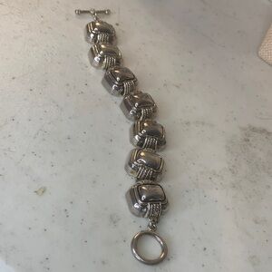 Chunky Silver Bracelet